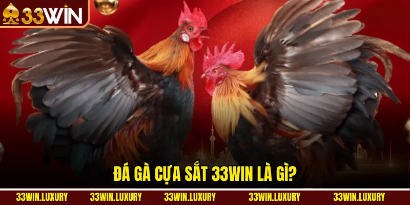 Đá gà cựa sắt 33win là gì?